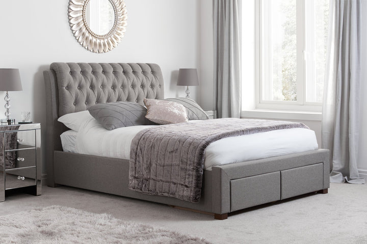 Birlea Valentino Bed (Self Assembly) (DHD)