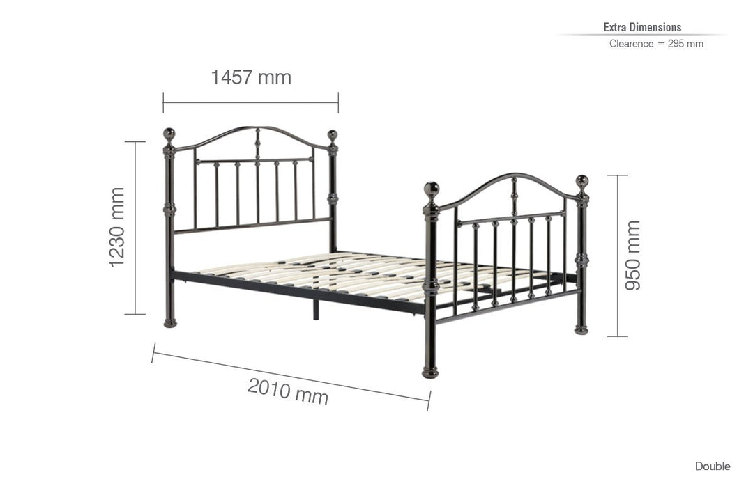 Birlea Victoria Bed (Self Assembly) (DHD)