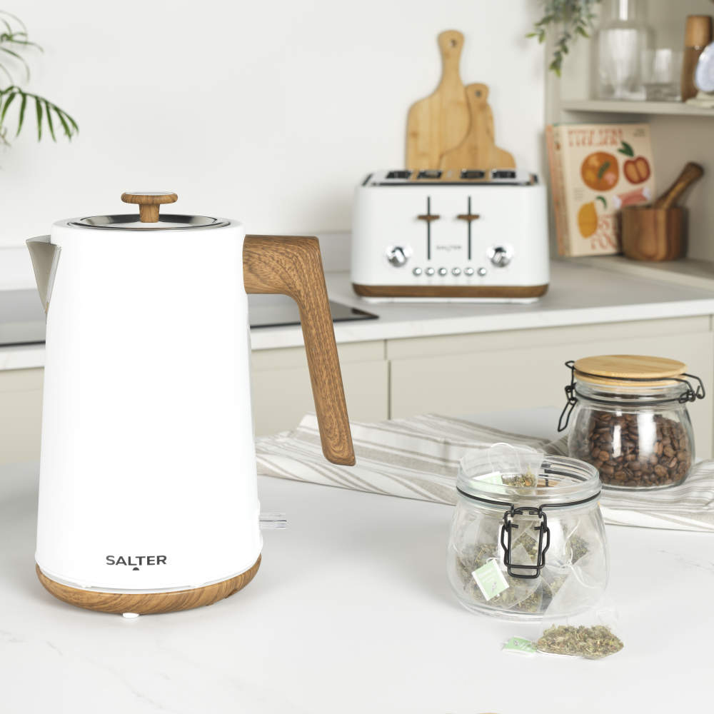 Salter Toronto 1.7L Rapid Boil Kettle White