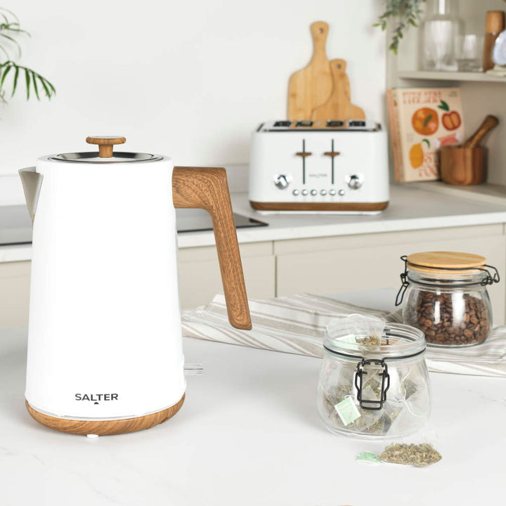 Salter Toronto 1.7L Rapid Boil Kettle White