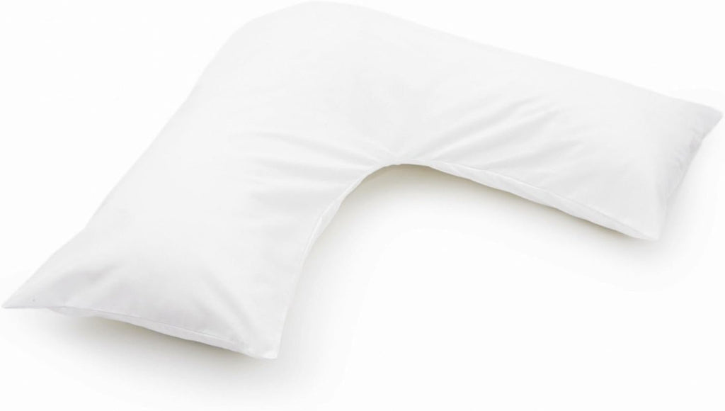 Belledorm V Shape Pillowcase 200 Thread Count White