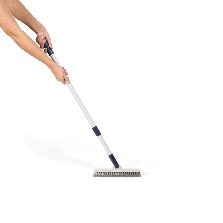 Beldray V-Shaped Scrubbing Brush with Telescopic Handle