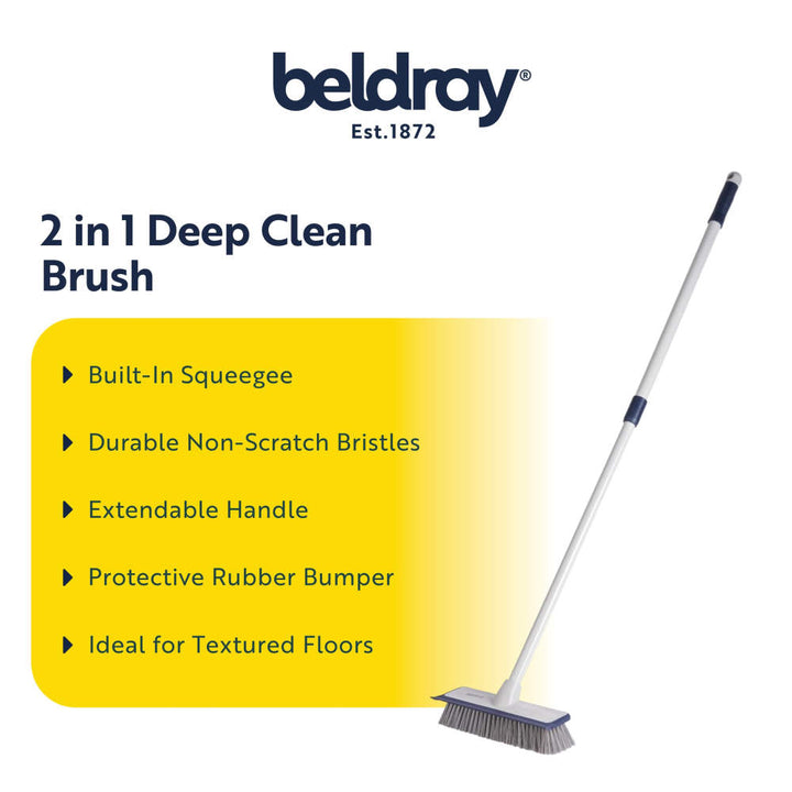 Beldray Deep Clean 2-in-1 Floor Scrubbing Brush