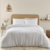 Waffle Checkerboard Duvet Cover Set
