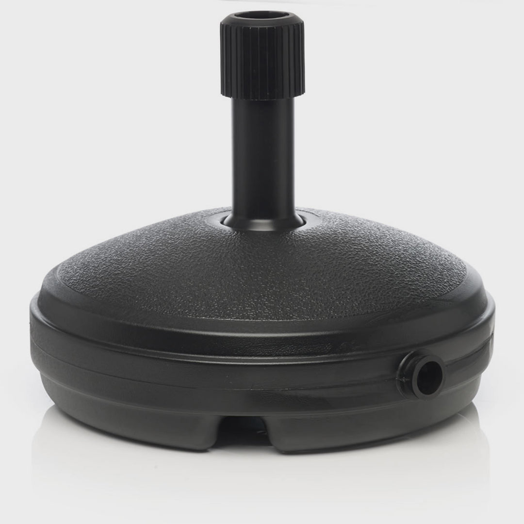 Ward Black 32cm Round Parasol Base