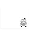 Gift Card Envelopes C6 WED81 - Wedding Car White 120gsm