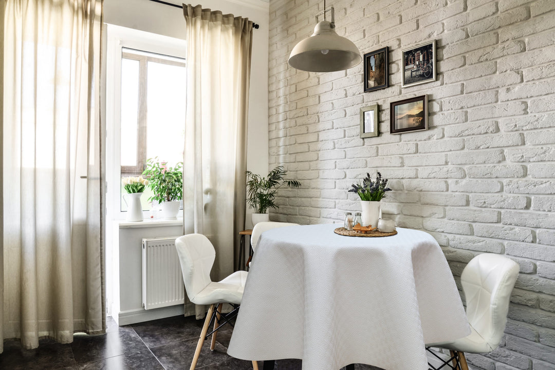 Table Protector White 140cm/54in Sold By The Metre