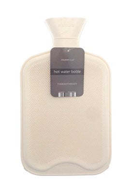 2L Rubber Hot Water Bottle (Coverless) Natural