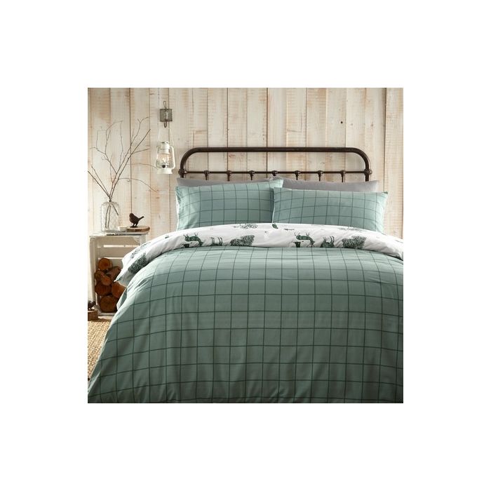 Winter toile duvet set, additional view
