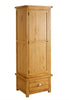 Birlea Woburn 1 Door 1 Drawer Wardrobe (Self Assembly) (DHD)