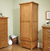 Birlea Woburn 1 Door 1 Drawer Wardrobe (Self Assembly) (DHD)