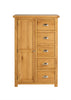 Birlea Woburn 1 Door 5 Drawer Wardrobe (DHD)