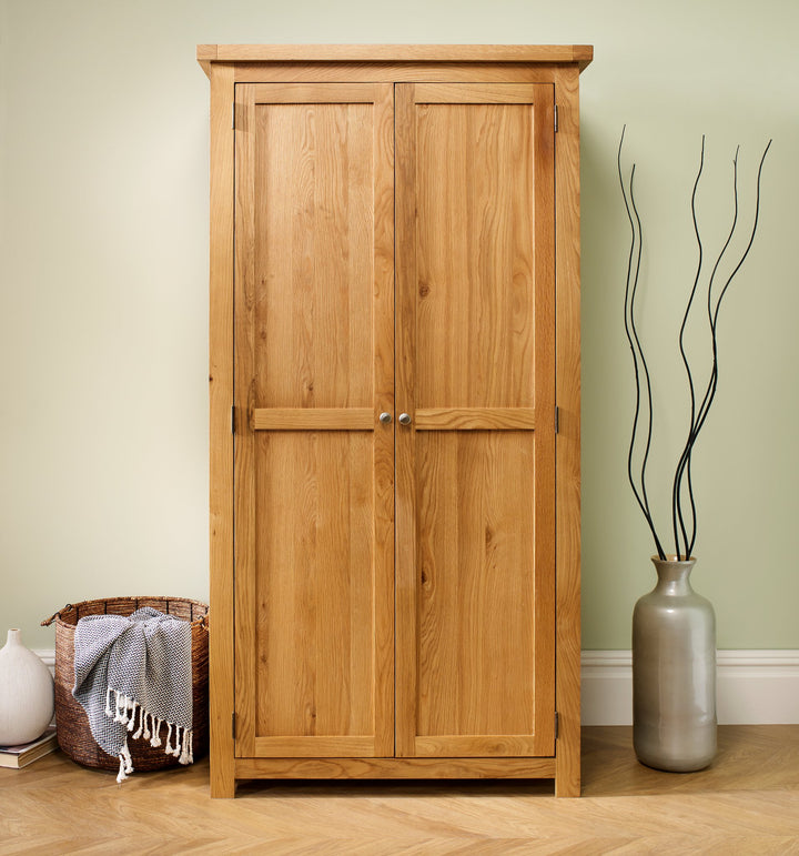Birlea Woburn 2 Door Wardrobe (Self Assembly) (DHD)