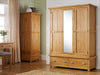 Birlea Woburn 3 Door 2 Drawer Wardrobe (Self Assembly) (DHD)