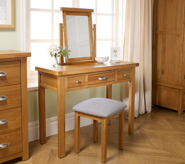 Birlea Woburn 3 Drawer Dressing Table (Self Assembly) (DHD)