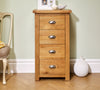 Birlea Woburn 4 Drawer Narrow Chest (DHD)