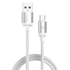 Woox 18W Braided Cable 3m - USB-A to USB-C - White (MX0018)