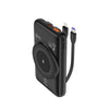 Woox 10000mAh 22.5W Magnetic Wireless Power Bank 15W with Built-in Cables - Black (MX0133)