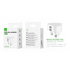 Woox 2.4A Dual USB-A Wall Charger - UK Plug - White (MX0178)
