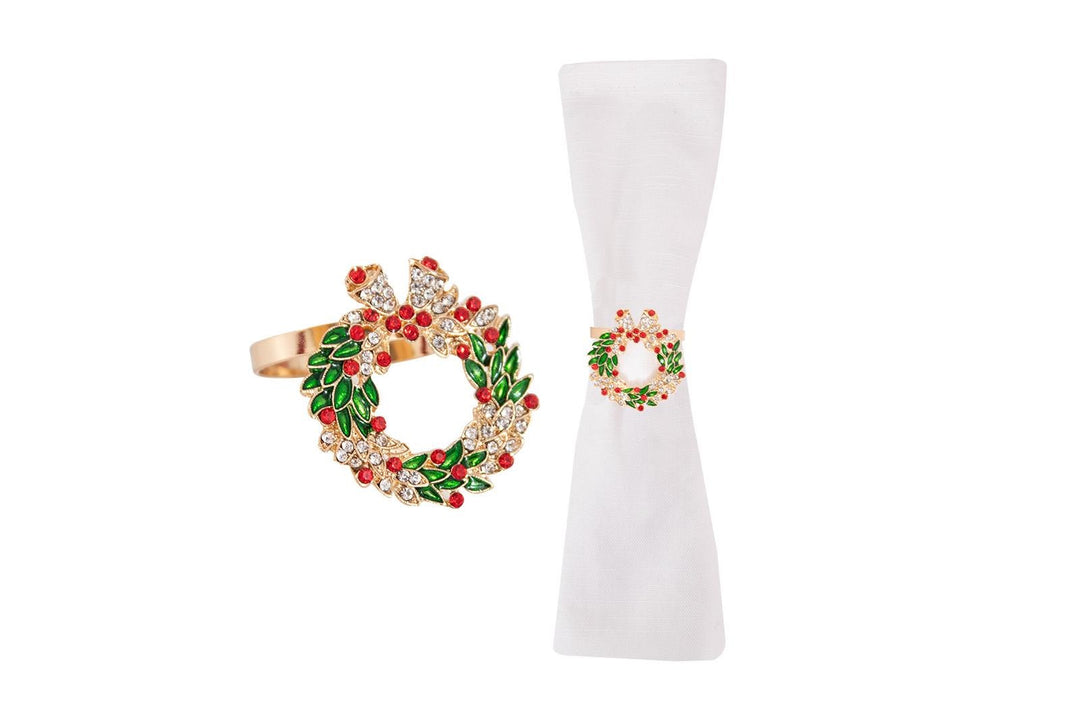 RSW Christmas Deluxe Wreath Napkin Ring