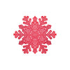 Harvey & Mason Set Of 2 Red Snowflake Placemats