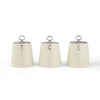 Salter Retro 3-Piece Canister Set - Cream