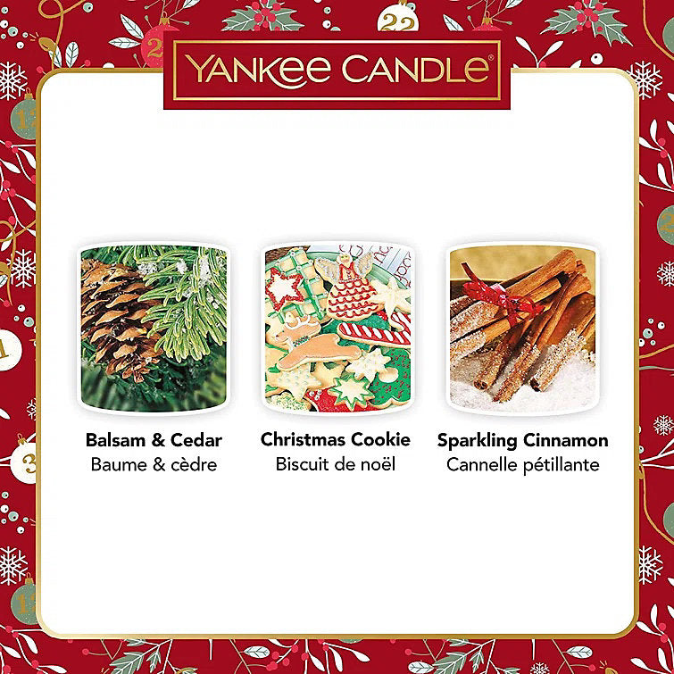 Yankee 3Pc Xmas Candles Gift Set