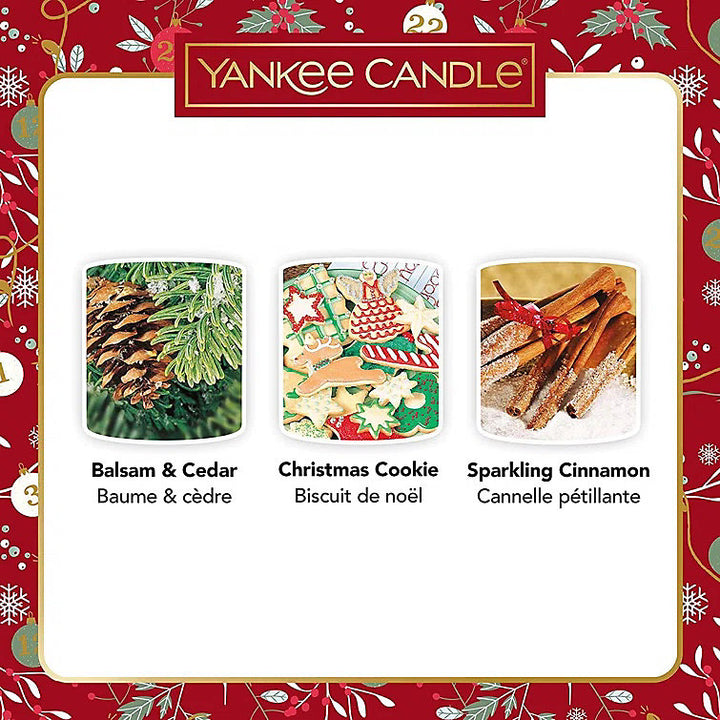 Yankee 3Pc Xmas Candles Gift Set