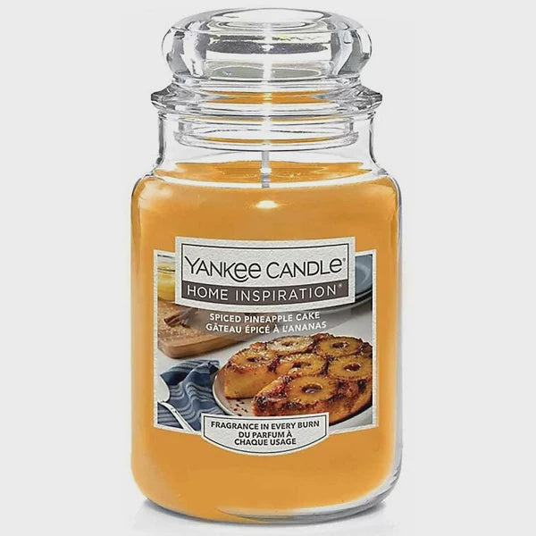 Yankee 538G Scented Candle In Jar Spice Pine Apple Cake