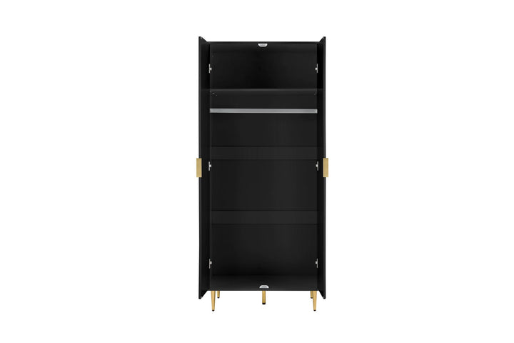 Birlea Zara 2 Door Fluted Wardrobe (Self Assembly) (DHD)