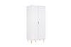Birlea Zara 2 Door Fluted Wardrobe (Self Assembly) (DHD)