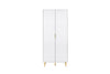 Birlea Zara 2 Door Fluted Wardrobe (Self Assembly) (DHD)