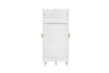Birlea Zara 2 Door Fluted Wardrobe (Self Assembly) (DHD)