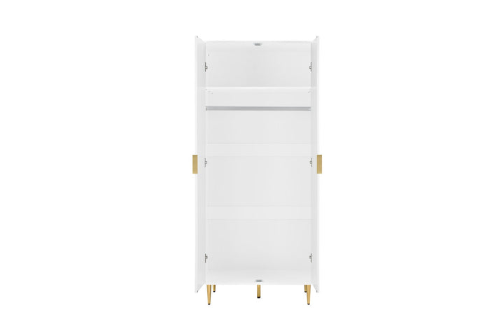 Birlea Zara 2 Door Fluted Wardrobe (Self Assembly) (DHD)
