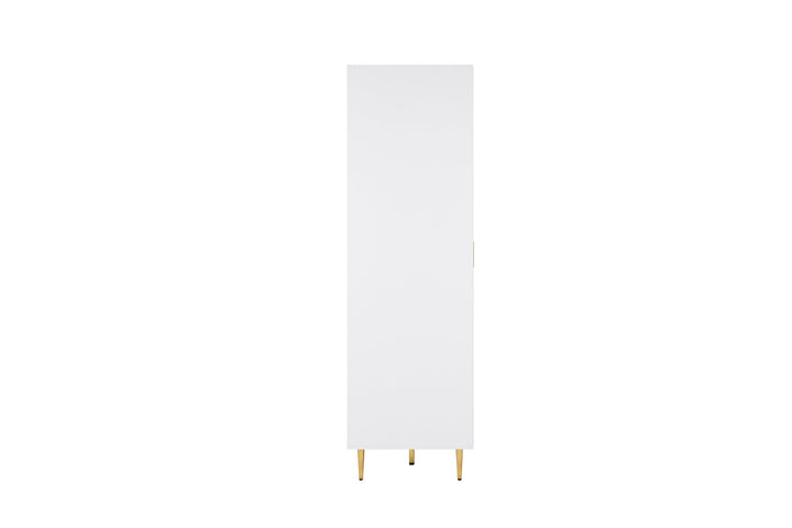 Birlea Zara 2 Door Fluted Wardrobe (Self Assembly) (DHD)