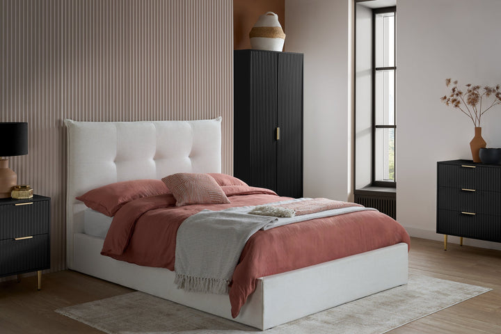 Birlea Zara 2 Door Fluted Wardrobe (Self Assembly) (DHD)