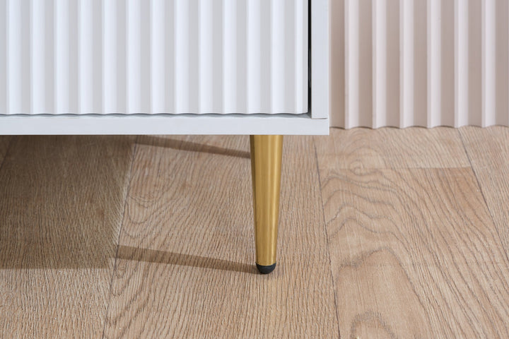 Birlea Zara 3 Drawer Fluted Chest (Self Assembly) (DHD)