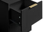 Birlea Zara 2 Drawer Fluted Bedside (Self Assembly) (DHD)