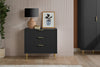 Birlea Zara 3 Drawer Fluted Chest (Self Assembly) (DHD)