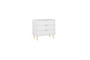 Birlea Zara 3 Drawer Fluted Chest (Self Assembly) (DHD)