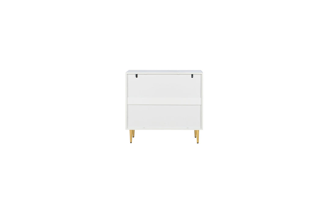 Birlea Zara 3 Drawer Fluted Chest (Self Assembly) (DHD)