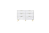 Birlea Zara 6 Drawer Fluted Chest (Self Assembly) (DHD)